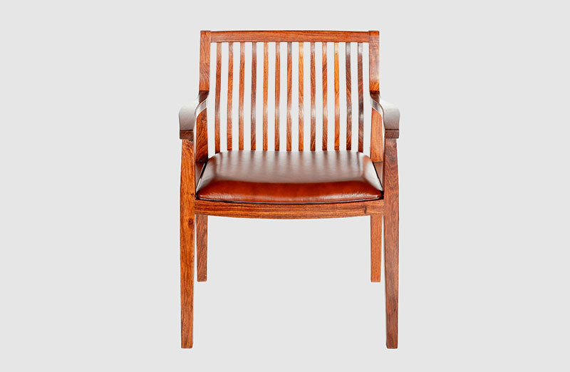 石景山中式实木大方椅家具效果图