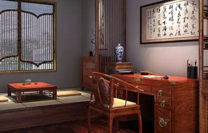 石景山书房中式设计美来源于细节