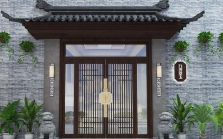 石景山您是否了解不同形式的中式门头设计要点？